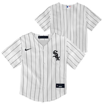 Toddler Chicago White Sox White Home Replica Team Jersey