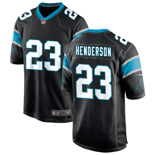 CJ Henderson Carolina Panthers Nike Game Jersey - Black
