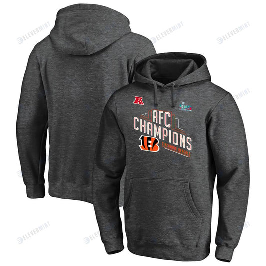 Cincinnati Bengals AFC Conference Champions Grey Pullover Hoodie