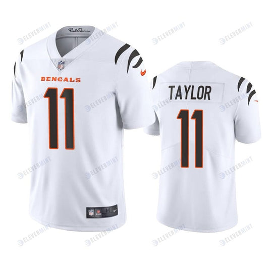 Cincinnati Bengals Trent Taylor 11 White Vapor Limited Jersey