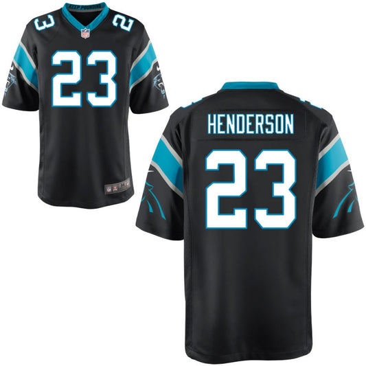 CJ Henderson Carolina Panthers Nike Youth Game Jersey - Black
