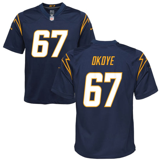 CJ Okoye Los Angeles Chargers Nike Youth Alternate Game Jersey - Navy