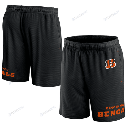 Cincinnati Bengals Team Black Clincher Shorts - Men