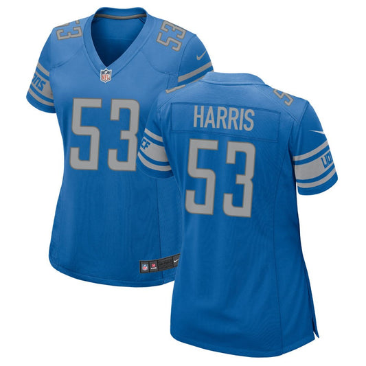 Charles Harris Detroit Lions Nike Women's Game Jersey - Blue
