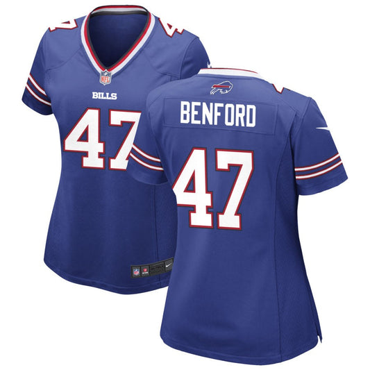 Christian Benford Buffalo Bills Nike Women's Game Jersey - Royal