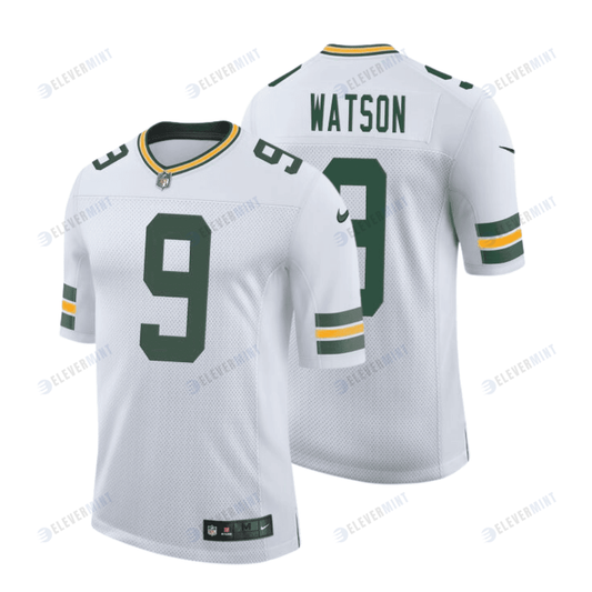 Christian Watson 9 Green Bay Packers Men Away Limited Jersey - White